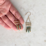 Turquoise Swing Earrings
