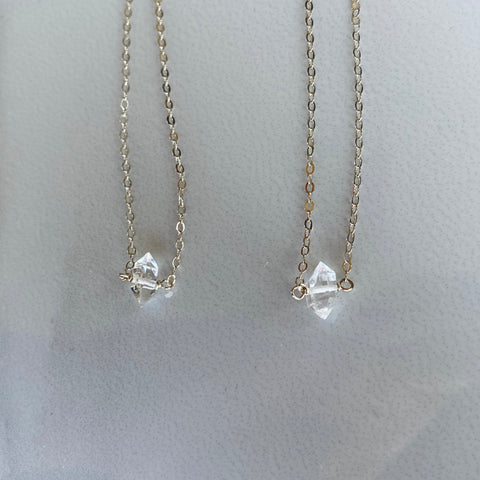 Herkimer Diamond Crystal Necklace