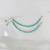 Turquoise Heishi Beaded Bracele