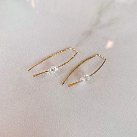 Herkimer Diamond Earrings