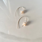 Keshi Pearl Cane Earrings