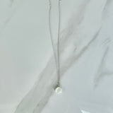 Moonstone Pendant & Chain Necklace
