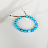Arizona Blue Turquoise Adjustable Bracelet