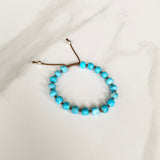 Arizona Blue Turquoise Adjustable Bracelet