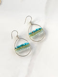 Turquoise Gemscape Earrings