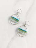 Turquoise Gemscape Earrings