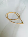 Gold Bead Necklace