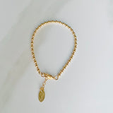 Gold Bead Bracelet