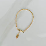 Gold Bead Bracelet