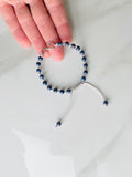 Eternity Sapphire Adjustable Bracelet
