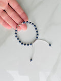 Eternity Sapphire Adjustable Bracelet