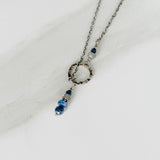 Sapphire Lariat Necklace