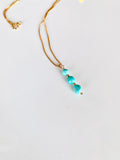 Sleeping Beauty Turquoise Pendant Necklace