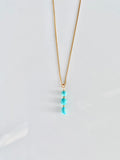 Sleeping Beauty Turquoise Pendant Necklace