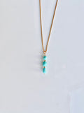 Sleeping Beauty Turquoise Pendant Necklace