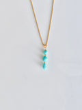 Sleeping Beauty Turquoise Pendant Necklace