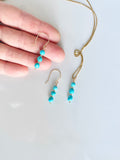 Sleeping Beauty Turquoise Earrings