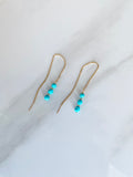 Sleeping Beauty Turquoise Earrings
