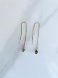 Tahitian Pearl Threader Earrings