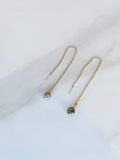 Tahitian Pearl Threader Earrings