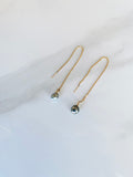 Tahitian Pearl Threader Earrings