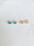 Gemscape Stud Earrings