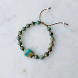 Peruvian Opal Adjustable Bracelet