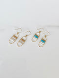 Gemscape Oval Dangle Earrings