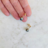 Tahitian Pearl Dangle Earrings