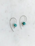 Turquoise Shepard Hook Earrings