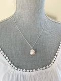 Champagne Baroque Pearl Necklace