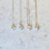 Large Baroque Pearl Necklace (21mm x 17mm)