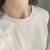 Dainty Mixed Pearl Necklace