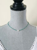 Turquoise & Pearl Necklace