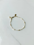 Pearl & Quartz Dainty Bracelet