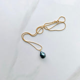 Tahitian Pearl and Gold Necklace