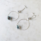 Tahitian Keshi Pearl Silver Adjustable Bracelet