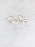 Pearl Shepard Hook Earrings