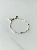 Pearl & Quartz Dainty Bracelet