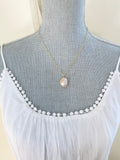 Champagne Baroque Pearl Necklace