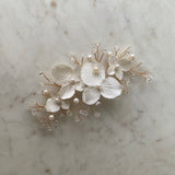 Orchid & Crystals Hairpiece