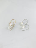 Pearl Shepard Hook Earrings
