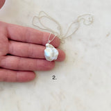 Large Baroque Pearl Necklace (21mm x 17mm)