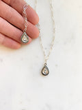 Raindrop Diamond Necklace