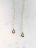 Raindrop Diamond Necklace