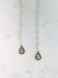 Raindrop Diamond Necklace