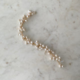 Pearl & Gold Hair vine