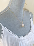 Champagne Baroque Pearl Necklace