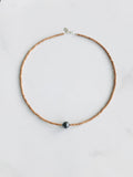 Tahitian Pearl & Sandalwood Necklace