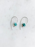 Turquoise Shepard Hook Earrings